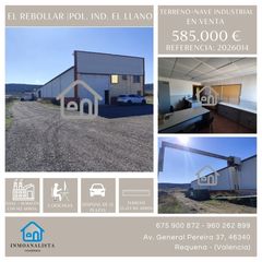 Capannone industriale  Plaza españa rebollar. Gran oportunidad industrial en el rebollar- paraje el llano