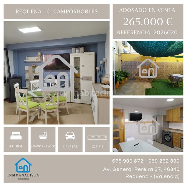 Foto 45fc71a0-de1a-4234-a694-fe221e198736. Casa adossada amb aparcament a Requena