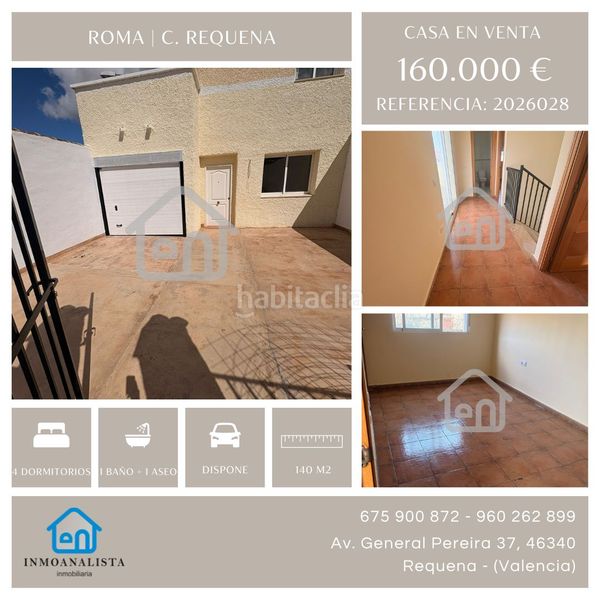 Foto e8908ea0-c524-40a6-8eb1-9df9007b9daf. Casa aparellada amb aparcament a Requena