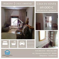 Casa  Calle libertad. Casa con cueva subterránea en venta en calle libertad, requena