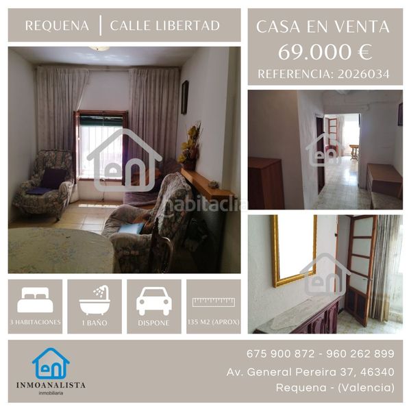Foto 0b508b5c-6048-46dd-a43d-ee614be929a6. Casa amb calefacció aparcament a Requena