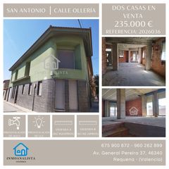 Casa adossada  Calle ollería san antonio. Dos viviendas unifamiliares en san antonio: un proyecto con infi