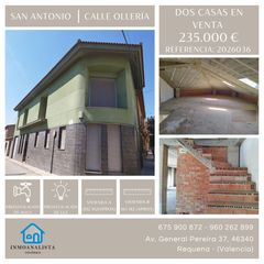 Casa a schiera  Calle ollería san antonio. Dos viviendas unifamiliares en san antonio: un proyecto con infi