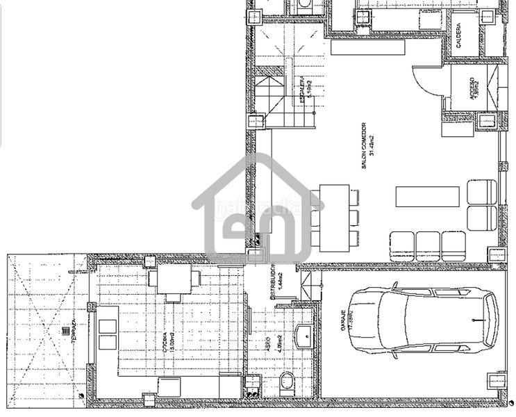 Foto f5bde45c-db0f-4018-967e-115164fe3476. Casa adossada amb aparcament a Requena