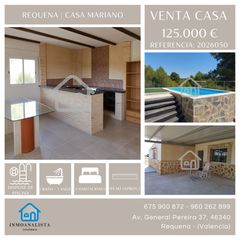 Finca rústica a Requena. Finca de recreo con piscina en parcela rústica de más de 10.000