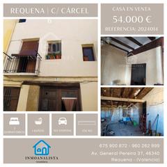 Casa  Calle cárcel. Casa en calle cárcel, la villa, requena