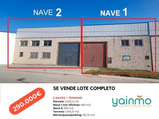 Nau industrial a Calle jodar 20. Se venden 2 naves + parcela industrial en mancha real
