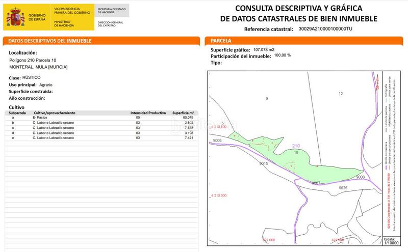 Foto 2fee1559-18a9-4dca-83f2-78cdb427d78a. Fondo rustico in monteral 210 in Mula