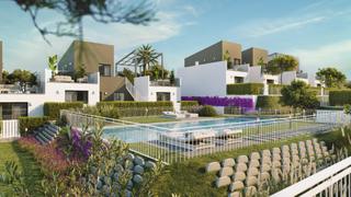 Maison jumelée à De america 161. Chalet adosado de obra nueva en urbanización villas altaona