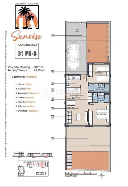 Foto 654efd17-2607-4734-9c31-e937cdd4202e. Piano terra con riscaldamento parcheggio piscina in Alcázares (Los)