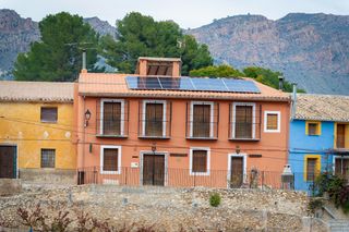 Casa a Tollos 204. Casa rural con licencia turística en el valle de ricote blanca