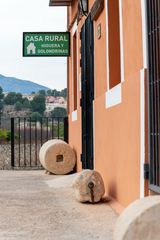 Casa a Tollos 204. Casa rural con licencia turística en el valle de ricote blanca