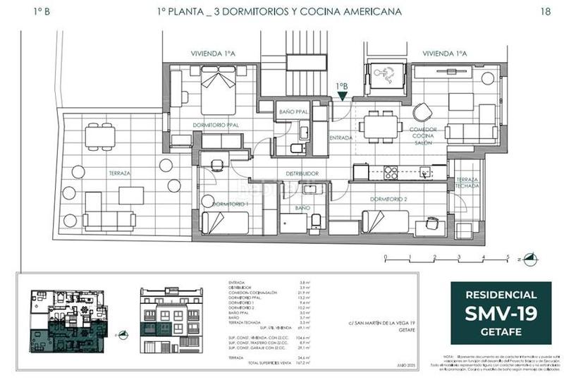 Foto ff1c9fd9-f6b3-47e2-981b-7eae24b34681. Appartamento in carretera san martín de la vega 19 in Getafe