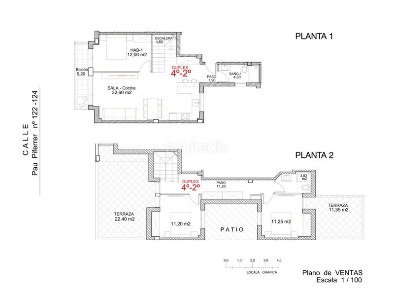 Foto 01aa3eb3-6c07-4c04-91b7-9a563f9c5d84. Duplex 119m<sup>2</sup> avec chauffage dans La Salut Badalona