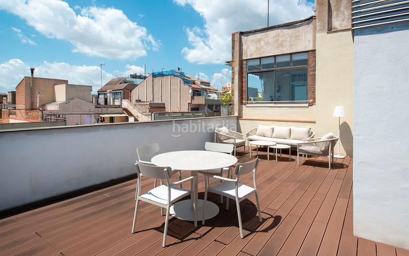 Foto 55853d5a-c26c-4a82-91d3-abd438d92d88. Alquiler ático  en alquiler de temporada en lantiga esquerra de leixample con 3 habitaciones, 2 baños y una gran terraza, en Barcelona