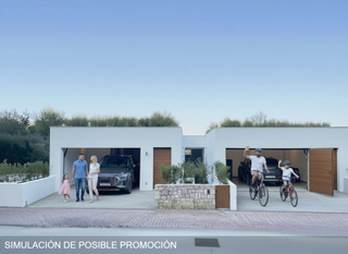 Residential Plot  Circumval·lació. Terreno en venta en sant fost de campsentelles para 4 viviendas,