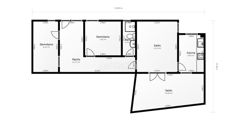 Foto ce1c314d-6ca4-42c8-8fb8-49004fc27ec5. Àtic amb calefacció a El Camp de l´Arpa del Clot Barcelona