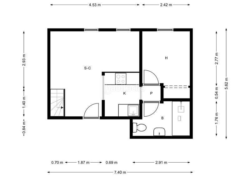 Foto b648c853-a76f-4ed8-88cc-432f8eecf2b1. Affitto duplex con riscaldamento in Embajadores-Lavapiés Madrid