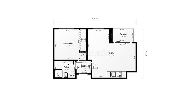 Foto da521fe2-bf79-4930-a686-0d3cbb569492. Pis amb calefacció piscina a Fenals Lloret de Mar