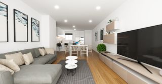 Flat  Déu i mata. Piso en venta en les corts con 4 habitaciones y balcón, a reform