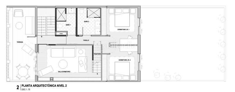 Foto efa7e760-da8c-4d68-bed1-313a5461ea69. Casa amb calefacció piscina a Putget - Farró Barcelona