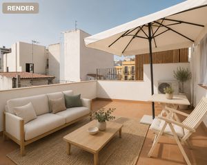Dachwohnung  Victòria. Ático en venta en reus con 1 habitación y terraza, alquilado, ta
