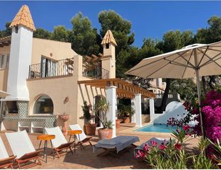 Affitto Chalet in Es Camp de Mar. Increíble casa estilo mallorquín con vistas al mar