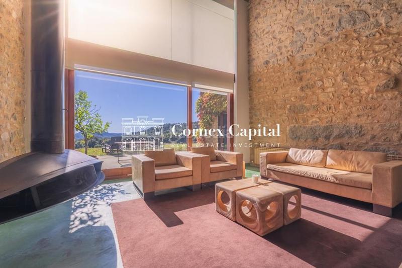 Foto 7f920a66-de6c-49c1-8c1d-98ee31e388ef. Masia amb calefacció aparcament a Maçanet de Cabrenys