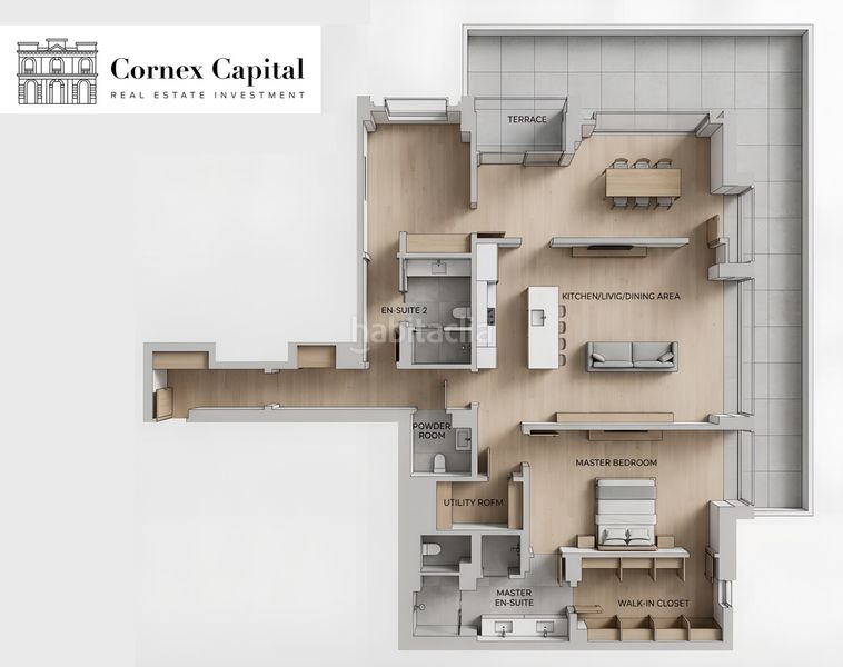 Foto 1c0d51bd-89d1-4492-af75-f9ffb62fcc20. Pis amb calefacció aparcament piscina a Vila de Gràcia Barcelona