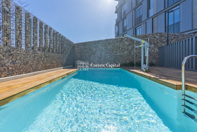 Foto fbb0e789-ee76-480e-8126-75e9ebcd4c00. Pis amb calefacció aparcament piscina a Sarrià Barcelona