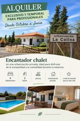 Lloguer Xalet a Castilblanco de los Arroyos. Alquiler exclusivo y temporal para profesionales  de octubre a j