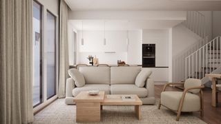 Casa adossada a Guillena pueblo. Promoción de obra nueva  22 viviendas exclusivas