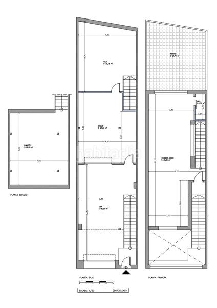 Foto f1014f79-606a-4e11-8683-b64ef8d5a315. Casa adossada amb calefacció aparcament a Progrés - Pep Ventura Badalona