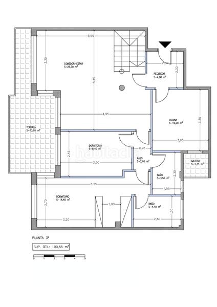 Foto bc9c1726-1ca3-48ec-b7be-24e723c0f443. Dúplex en carrer de joan abelló i bufí 4 en Barri del Centre Terrassa