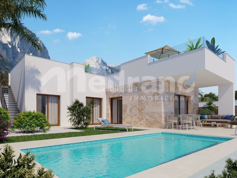 Foto da32392b-6ce7-4afc-af15-dfb0559cb438. Casa amb calefacció aparcament piscina a balcón de ponoig - Polop paradis - Polop hills Polop