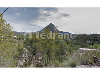 Terreno residenziale in Finestrat Pueblo. Se vende parcela de mas de 26.000m2 en finestrat