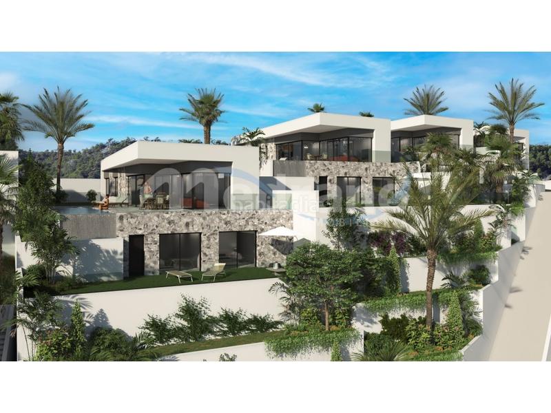 Foto 9a67b993-f1ff-434f-b2d9-3d595a7ed2b1. Chalet con riscaldamento parcheggio piscina in balcón de Finestrat-terra marina Finestrat