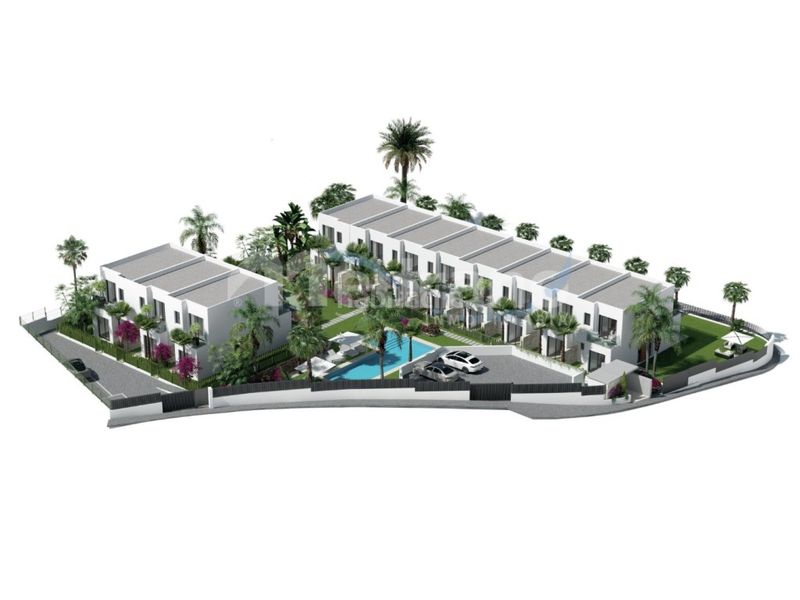 Foto ce5259ce-b4e3-4ee5-978b-8ed3dcb8f950. Casa adossada amb calefacció aparcament piscina a Finestrat