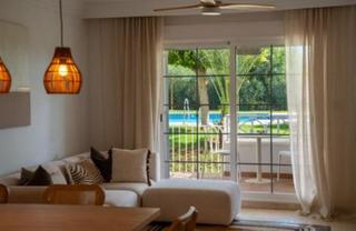 Planta baja en Río Real. Elegante apartamento recién renovado con vistas panorámicas en l