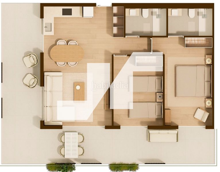 Foto 4f5a0dbc-3e5f-410c-bc34-7353420ba9dc. Apartament 152m<sup>2</sup> amb calefacció aparcament piscina a Moncófar Playa Moncofa