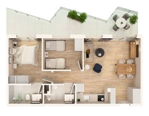 Apartament en Carrer granada 21. Apartamento de 2 dormitorios y 2 ba�os en mirador beach monc�far. Obra nova