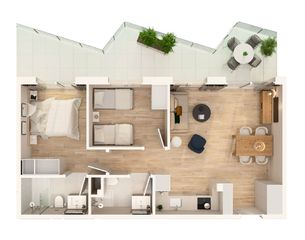 Appartement in Carrer granada 21. Apartamento de 2 dormitorios y 2 baños en mirador beach moncófar