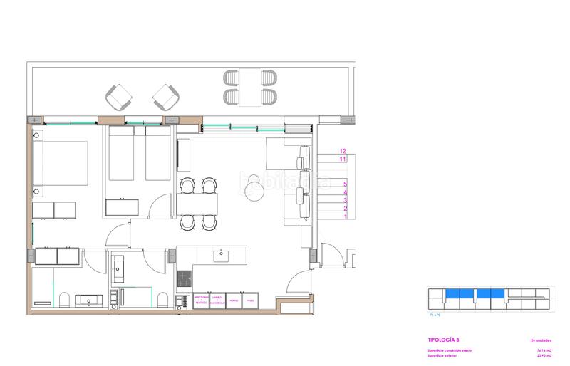 Foto 2d3f1503-2d2c-4c1b-8d2c-20868166b7e3. Etagenwohnung 76m<sup>2</sup> mit parking pool in Moncófar Playa Moncofa