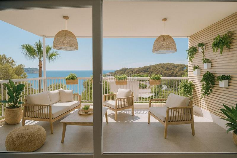 Foto bb292b89-fe8b-4369-badf-6670a69f9098. Etagenwohnung mit heizung in Costa de la Calma Calvià