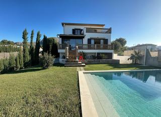 Miete Chalet in Colònia de Sant Pere. Casa unifamiliar con vistas al mar y piscina  colonia de sant pe