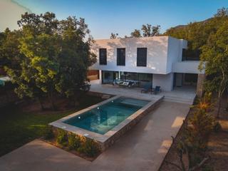 Miete Haus  Pobla sa - carrer del cirerer. Moderna villa de nueva construcción de alta calidad en crestaitx