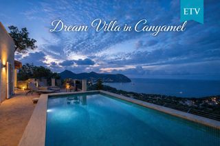 Casa  Via del voltor. Exclusiva villa con vistas al mar, piscina y licencia etv en can