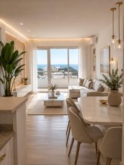 Penthouse  Cala major - joan miro 147. Penthouse de lujo con vistas al mar, 2 cédulas y gran potencial