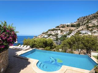 Location Appartement à Andratx - carrer de sa fabrica. Moderno apartamento en planta baja con vistas al mar y jardín pr