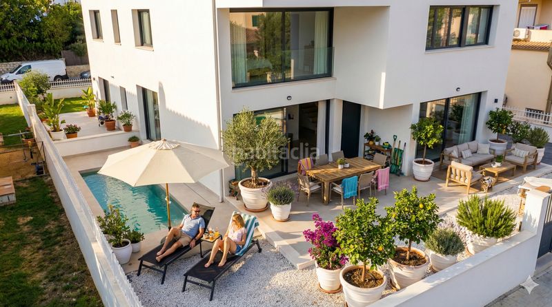 Foto bf7e0182-eb20-49e0-9204-5bb7ce4ac46d. Casa adossada amb calefacció piscina a Can Picafort Santa Margalida